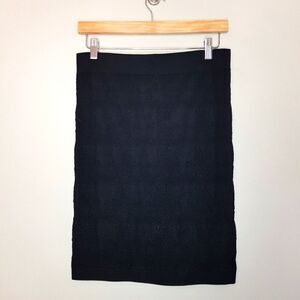 Kaffe Black Medium Tanja Seamless Mini Skirt NWT